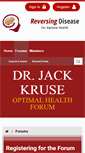 Mobile Screenshot of forum.jackkruse.com